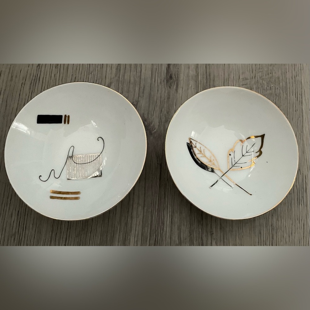 Lefton China Handpainted Mini Bowl Set